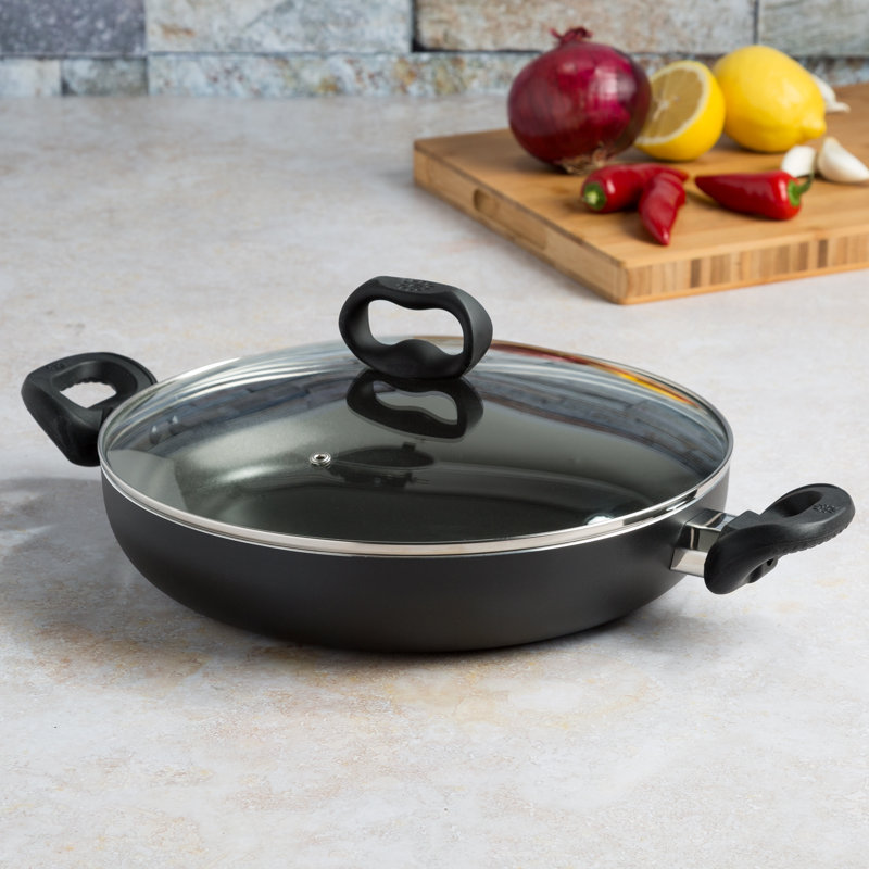 Ecolution Evolve NonStick Everyday Paella Pan with Lid & Reviews Wayfair